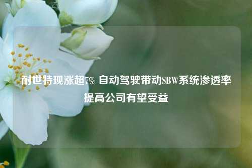 耐世特现涨超7% 自动驾驶带动SBW系统渗透率提高公司有望受益  第1张