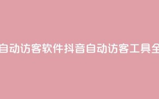 抖音自动访客软件(抖音自动访客工具全解析)